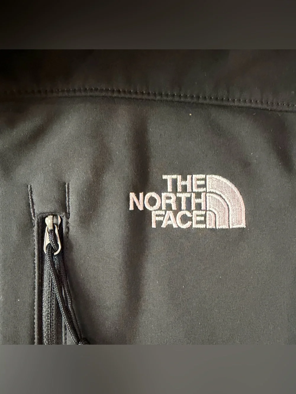 The North Face Apex Bionic 3 Jacket Mens Size Medium Black Full Zip